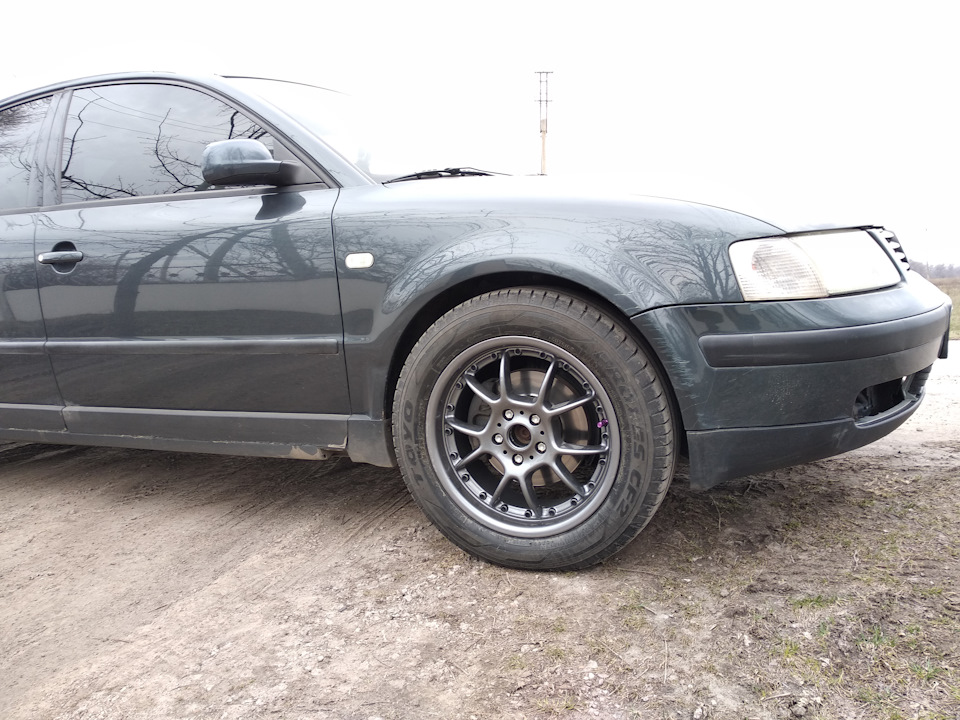 225 55 R17 на Passat B5. 2