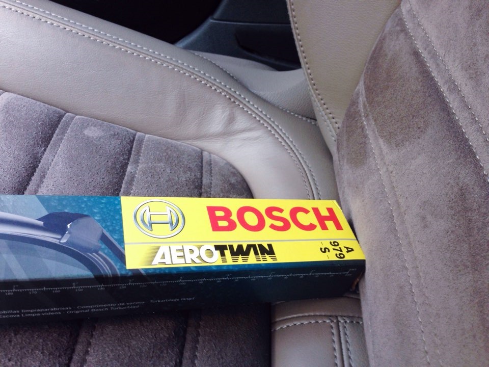 Прийшли щітки Bosch AeroTwin! 1