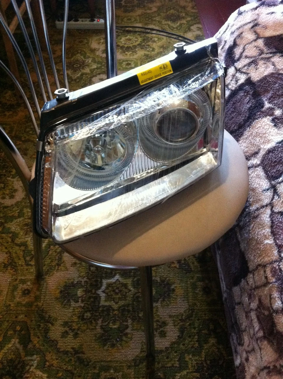 Заміна передньої оптики…