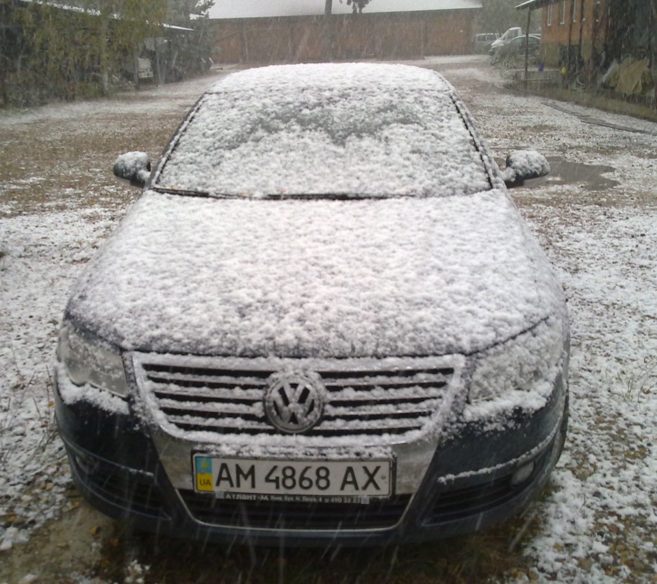 Ну що ... З першим снігом! 1