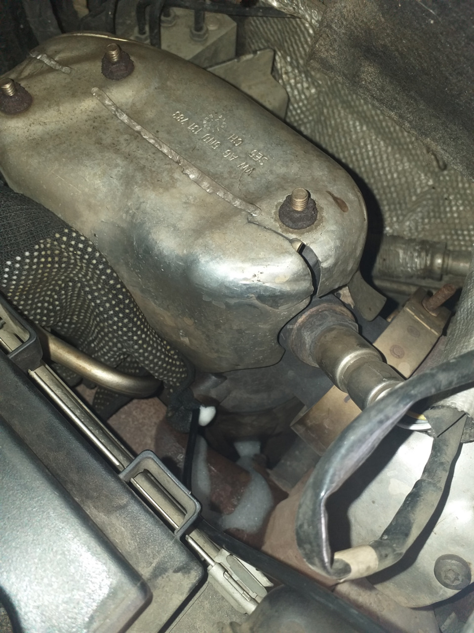1.6tdi caic passat b7 пробна чистка dpf 5