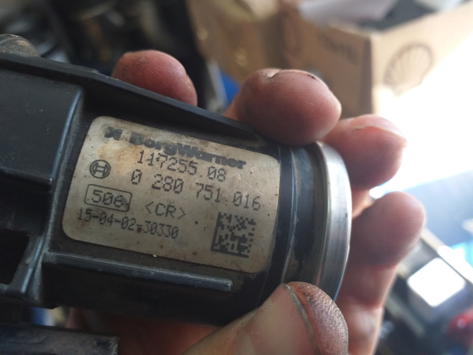 Ремонт EGR 1.6tdi cayc 5