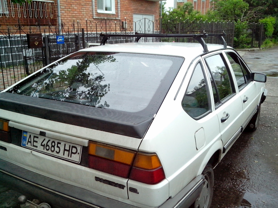 Поставив багажник 1