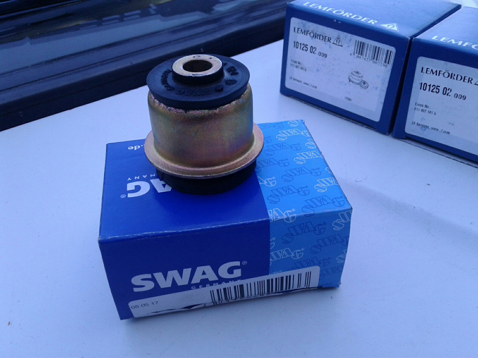Замінив усі сайлентблоки 3