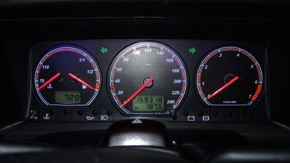 Шкали приладки Passat В4 2