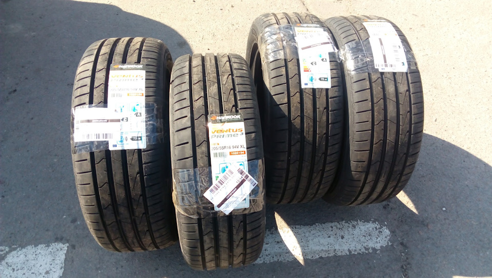 Нові шини Hankook Ventus Prime 3 205/55/16 94V 1