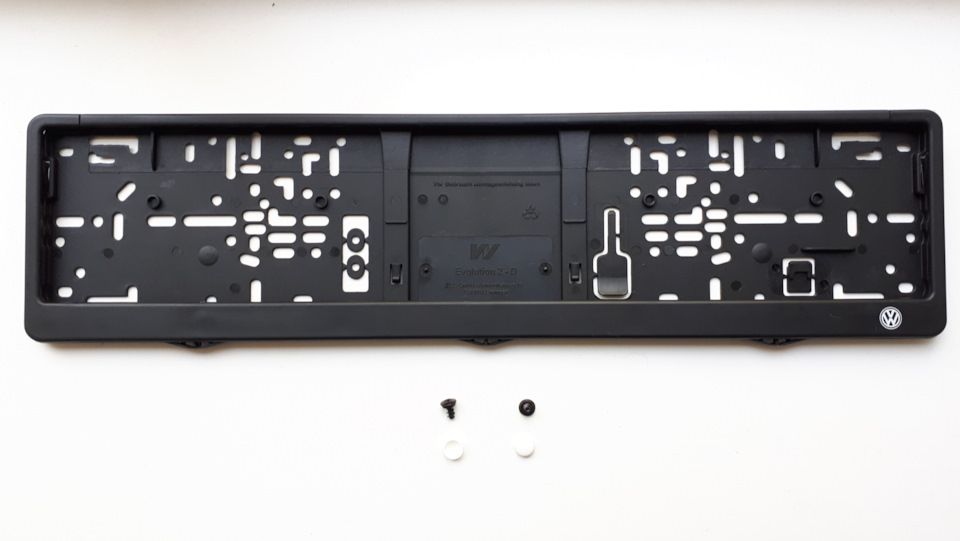 Оригінальна рамка та гвинти з ковпачками BMW :-) 1