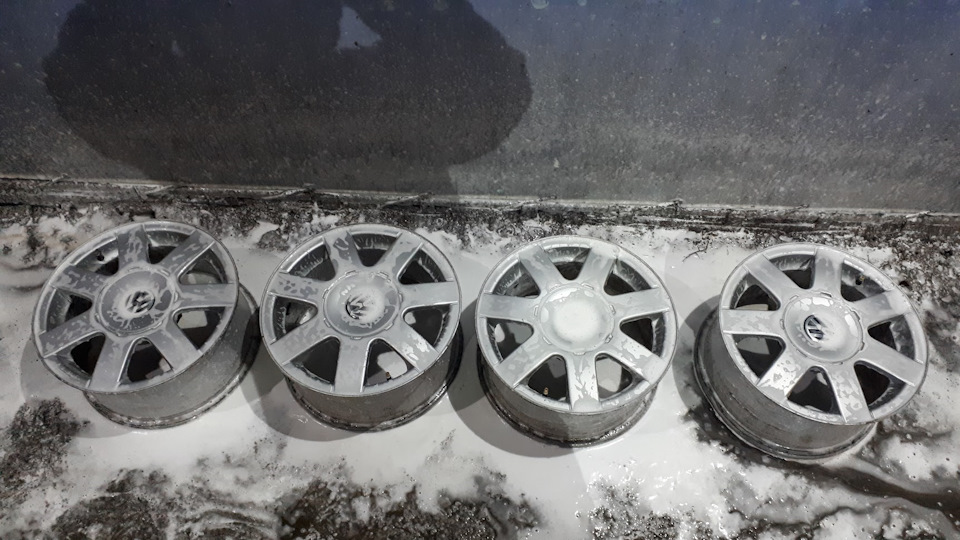 Повна реставрація дисків ADELAIDE та нові шини Hankook Winter I Cept iZ 2 W616 195/65/15 95T 3