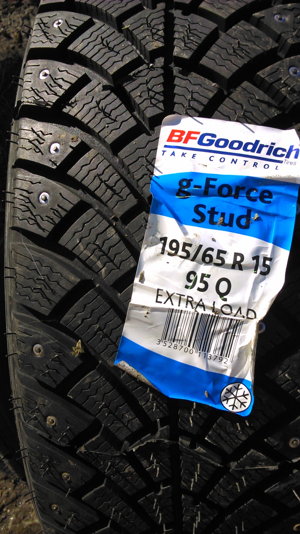 Шини BFGoodrich g-Force Stud 195/65 R15 95Q 2