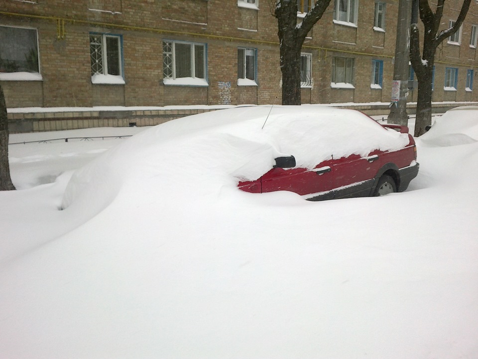 Снігопад у Києві 1