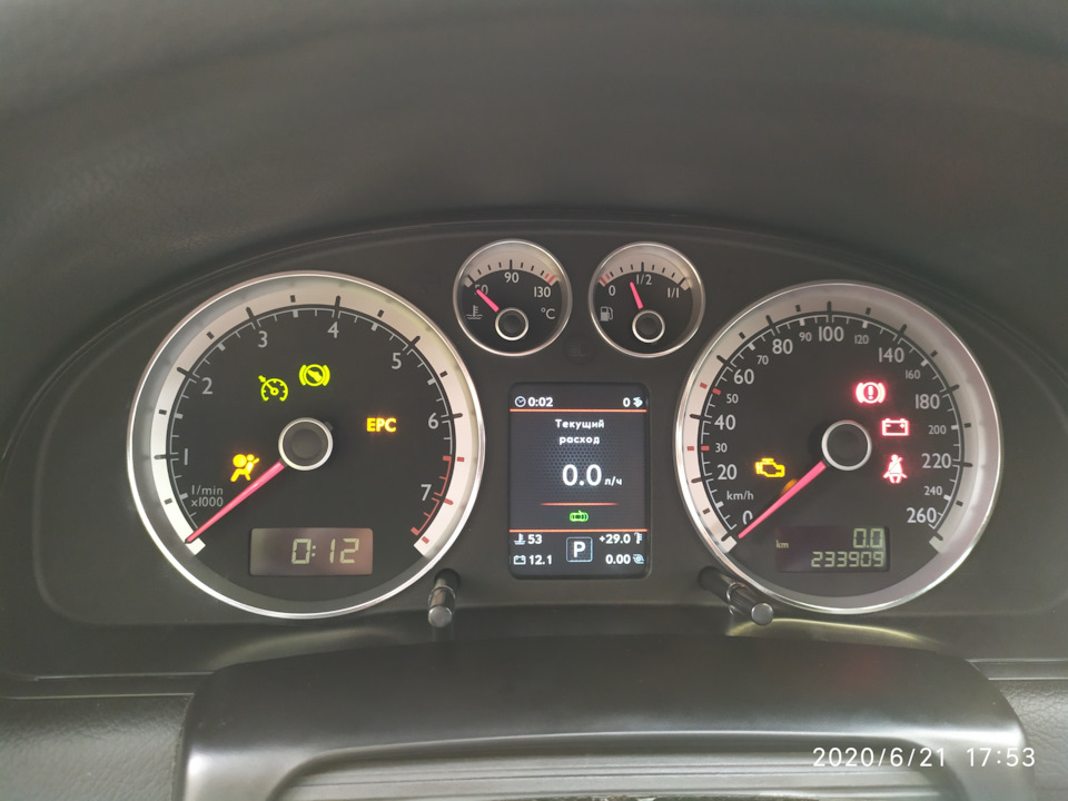 Стайлінг приладки Passat B5 фінал 2