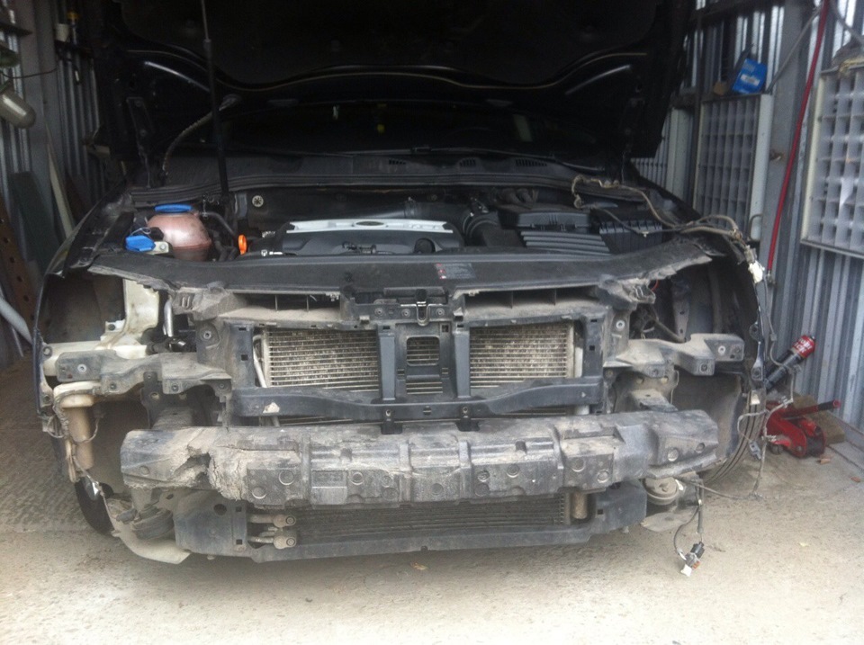Чистка радіаторів Passat B6 1.8 tsi bzb 2