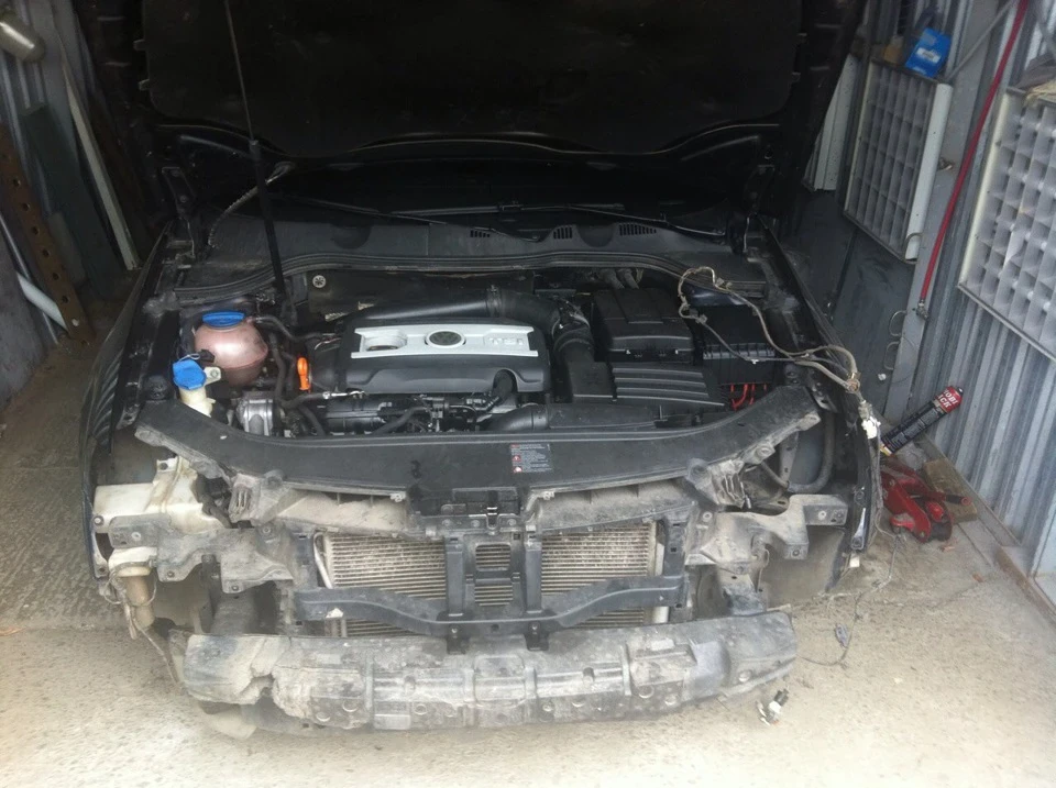 Чистка радіаторів Passat B6 1.8 tsi bzb