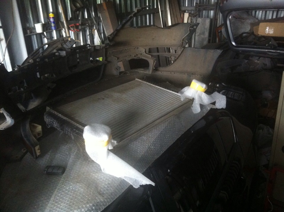 Чистка радіаторів Passat B6 1.8 tsi bzb 4