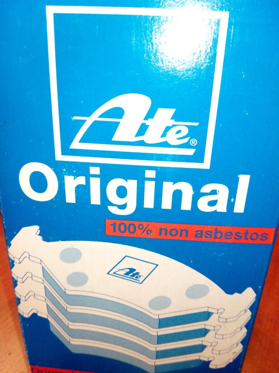 Передні колодки АTE 1