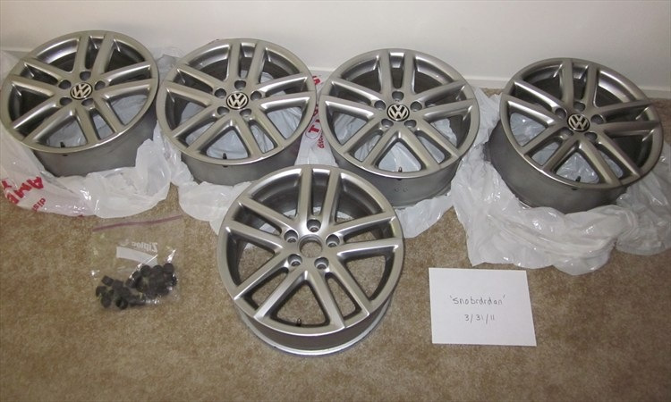 Диски VW Sienna R17 3