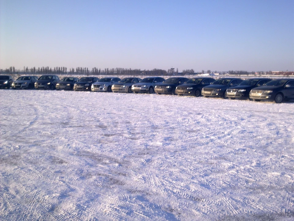 Зустріч VW-клубу на аеродромі.