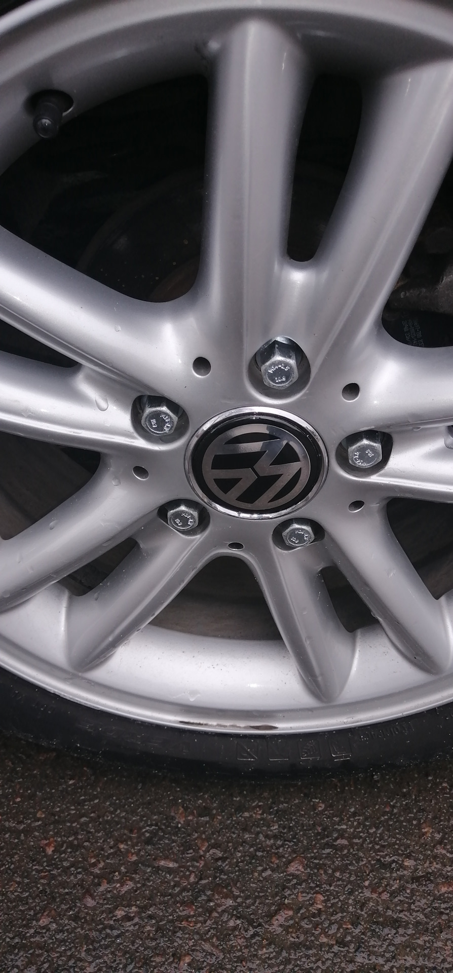 Колгосп ковпачків з мерсу на vw 3
