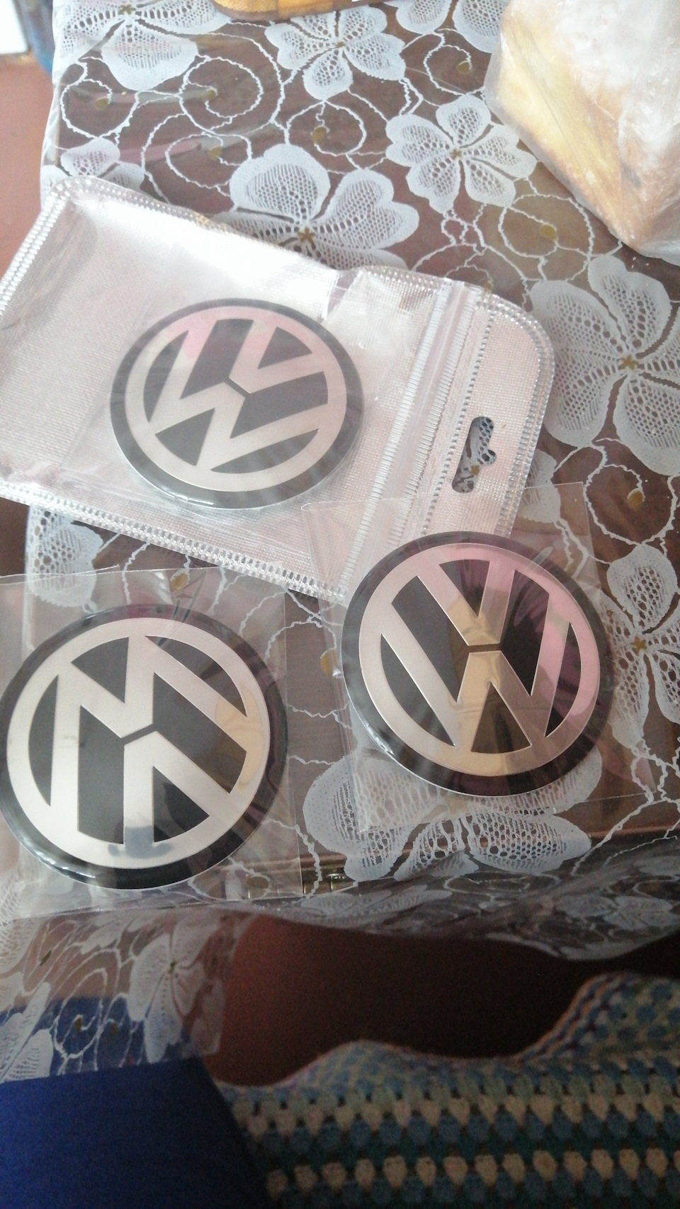 Колгосп ковпачків з мерсу на vw 1