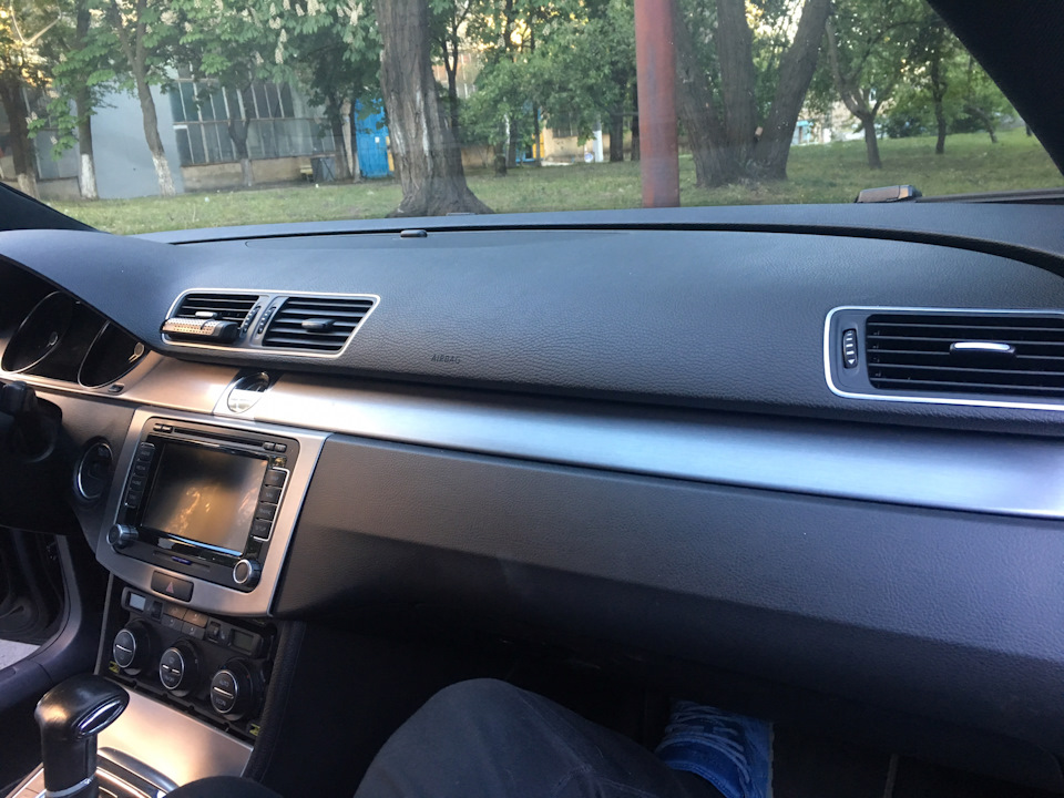 Годинники та декор від Passat CC у моєму b6 4
