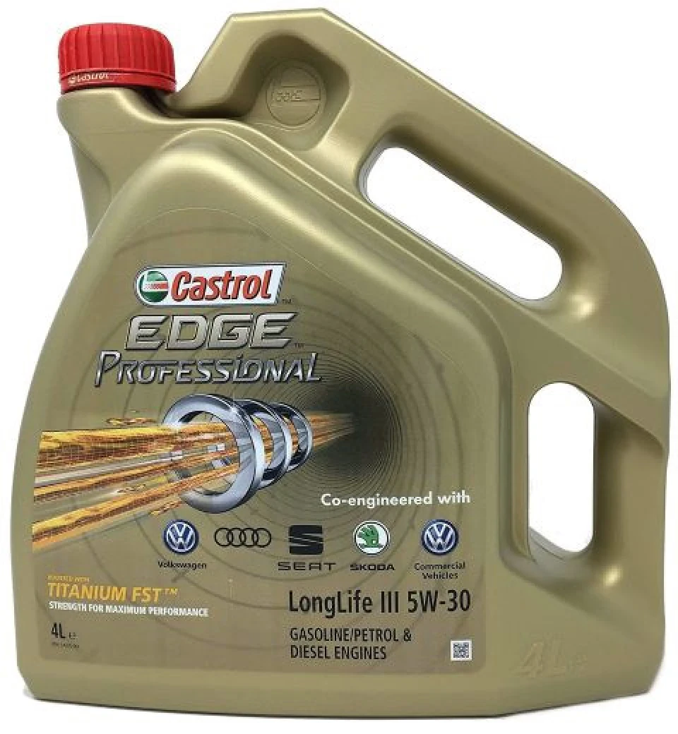 Castrol Edge Prof. 5W30 LL III або оригінальний VW VAG 5W30 LL III G052195M4?