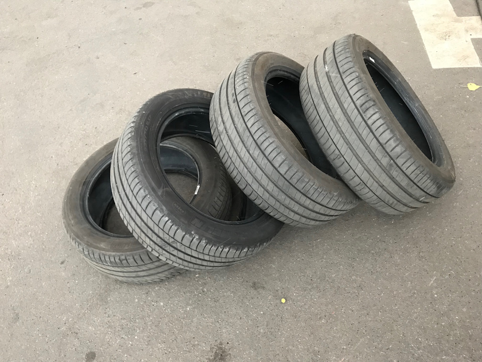 Знос літніх шин Michelin primacy 3 3