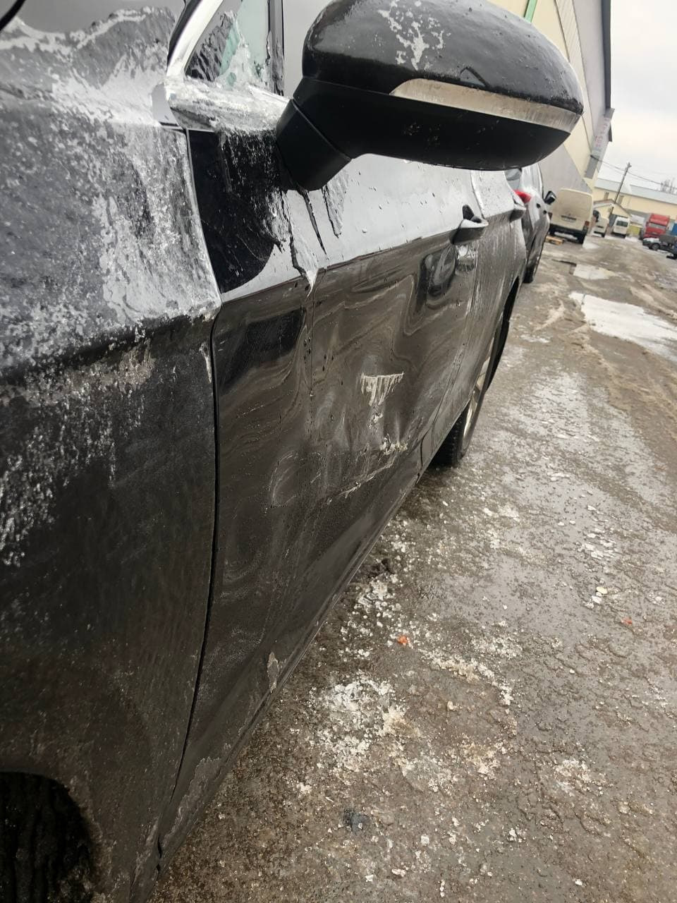 пост болю - підбір деталі в колір за кодом фарби VW 2