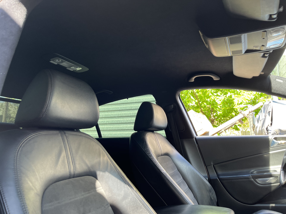 Перешив стелі Passat b6 3
