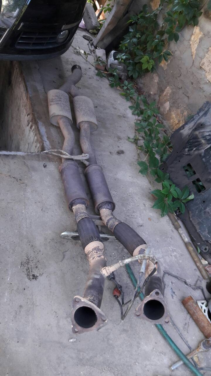 Доробка вихлопу, заміна лямбд, колодок 1