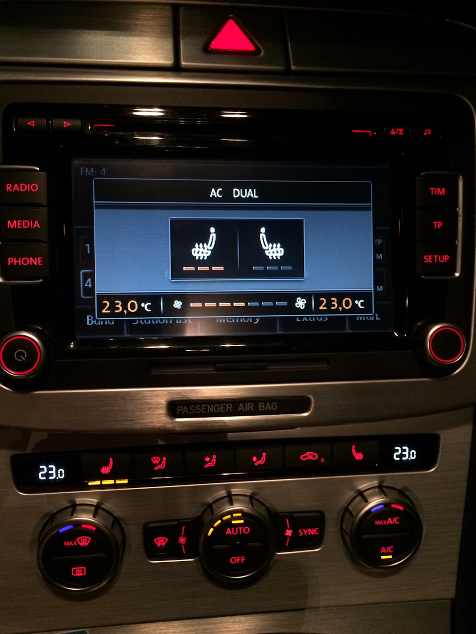 Клімат від Passat b7 1