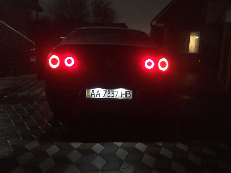 Підсвічування номера led 2