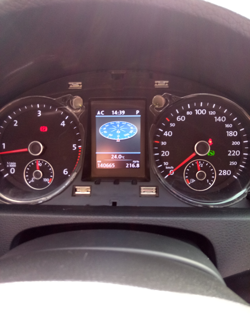 Заміна RCD 510 барабан на RNS 510 LED 2