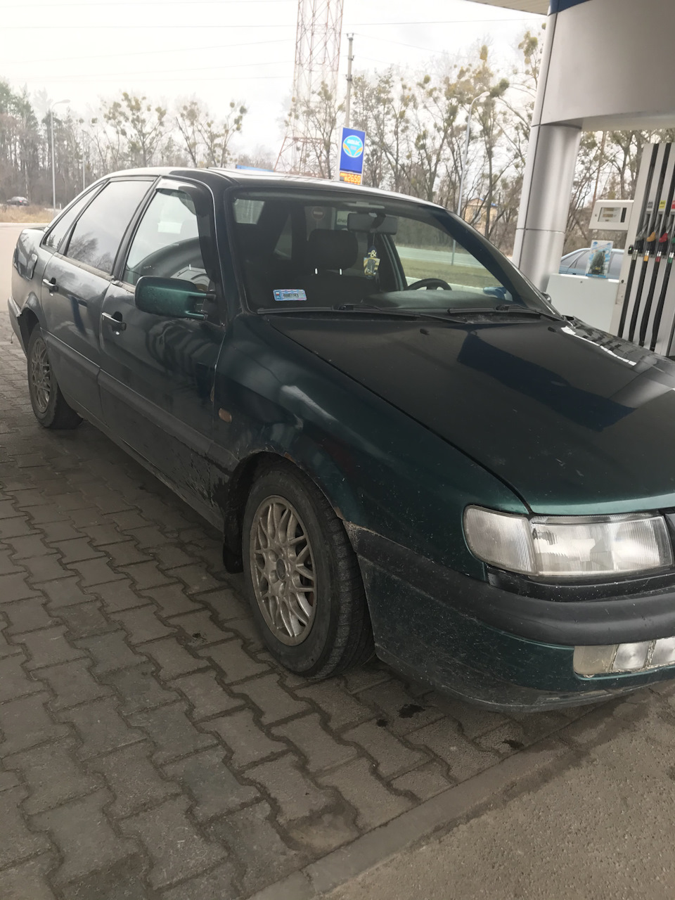 Нова тачка на аналізі Passat b4 1