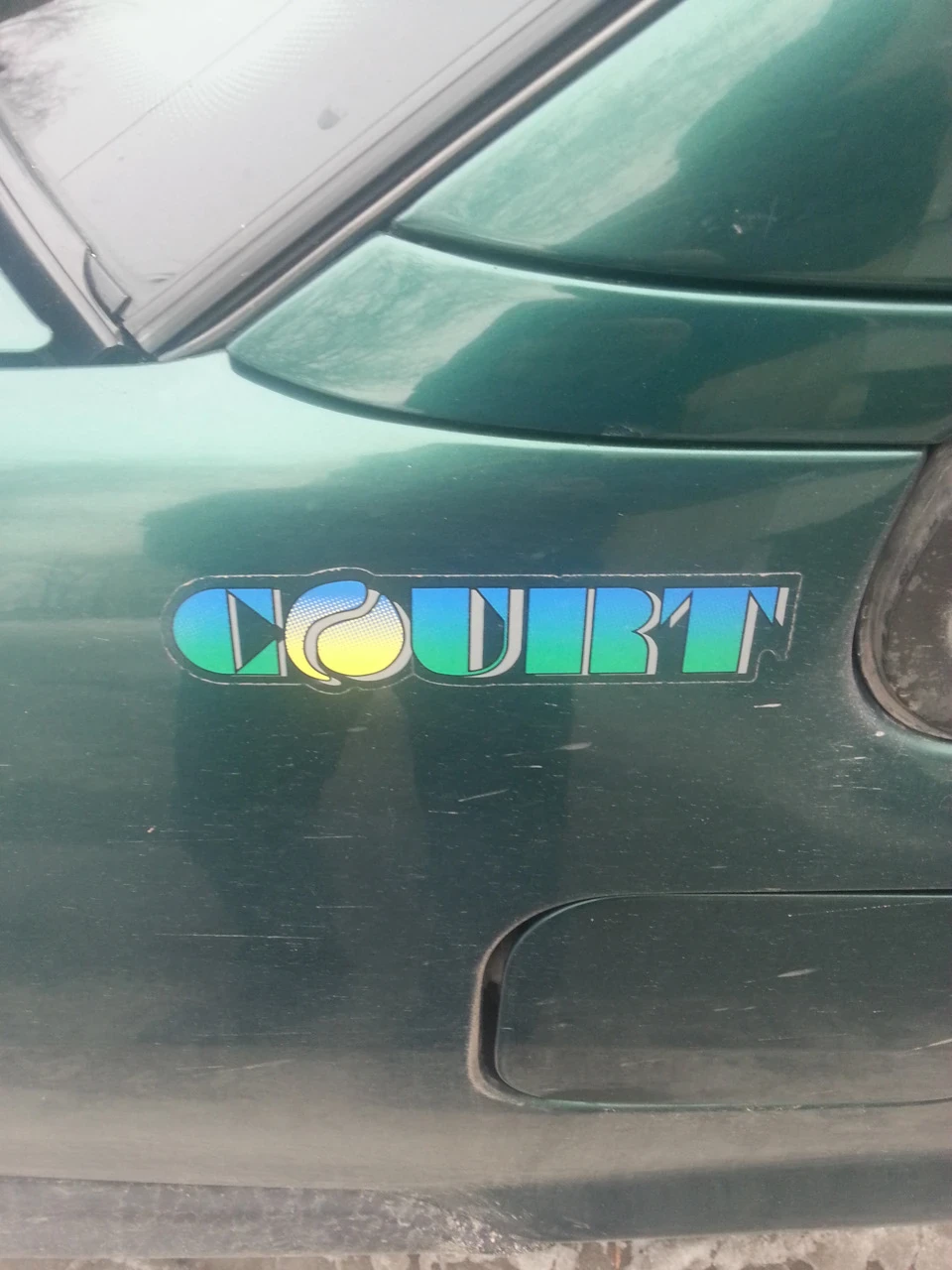 Наклейка - написCourt