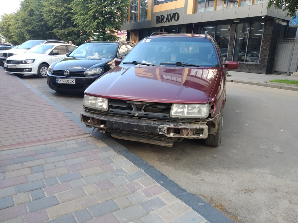 Фарбування переднього бампера 1