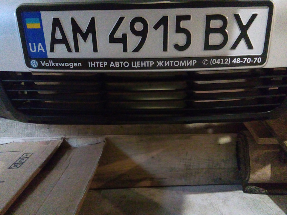 # 59 # Нарешті поставив Нові рамки VW від офціалів# 2