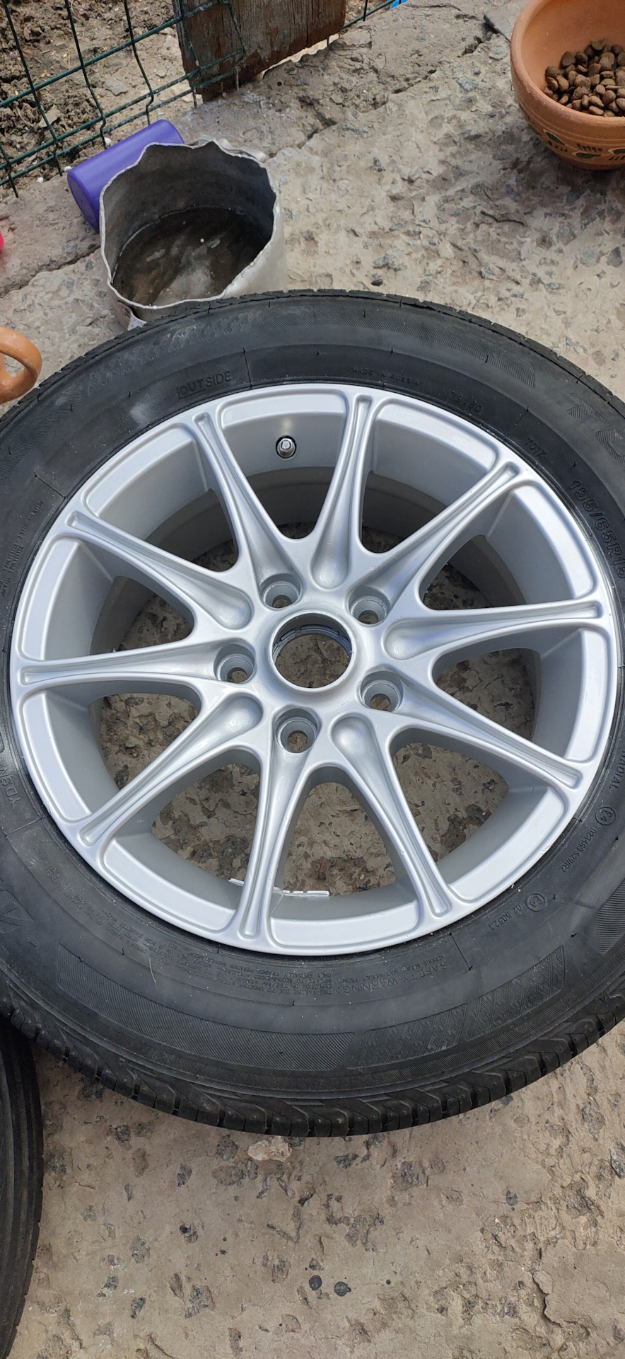 Перефарбування дисків Passat b5+ 4