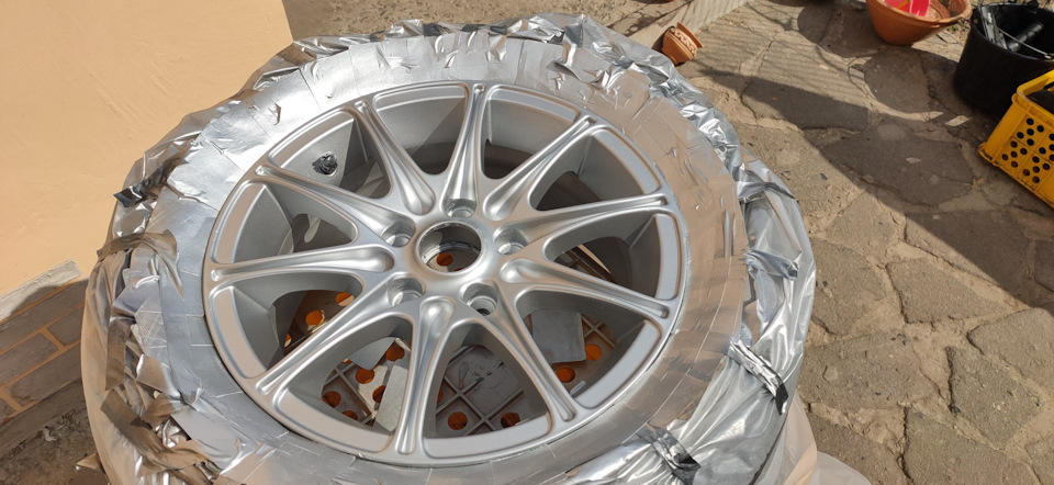 Перефарбування дисків Passat b5+ 1