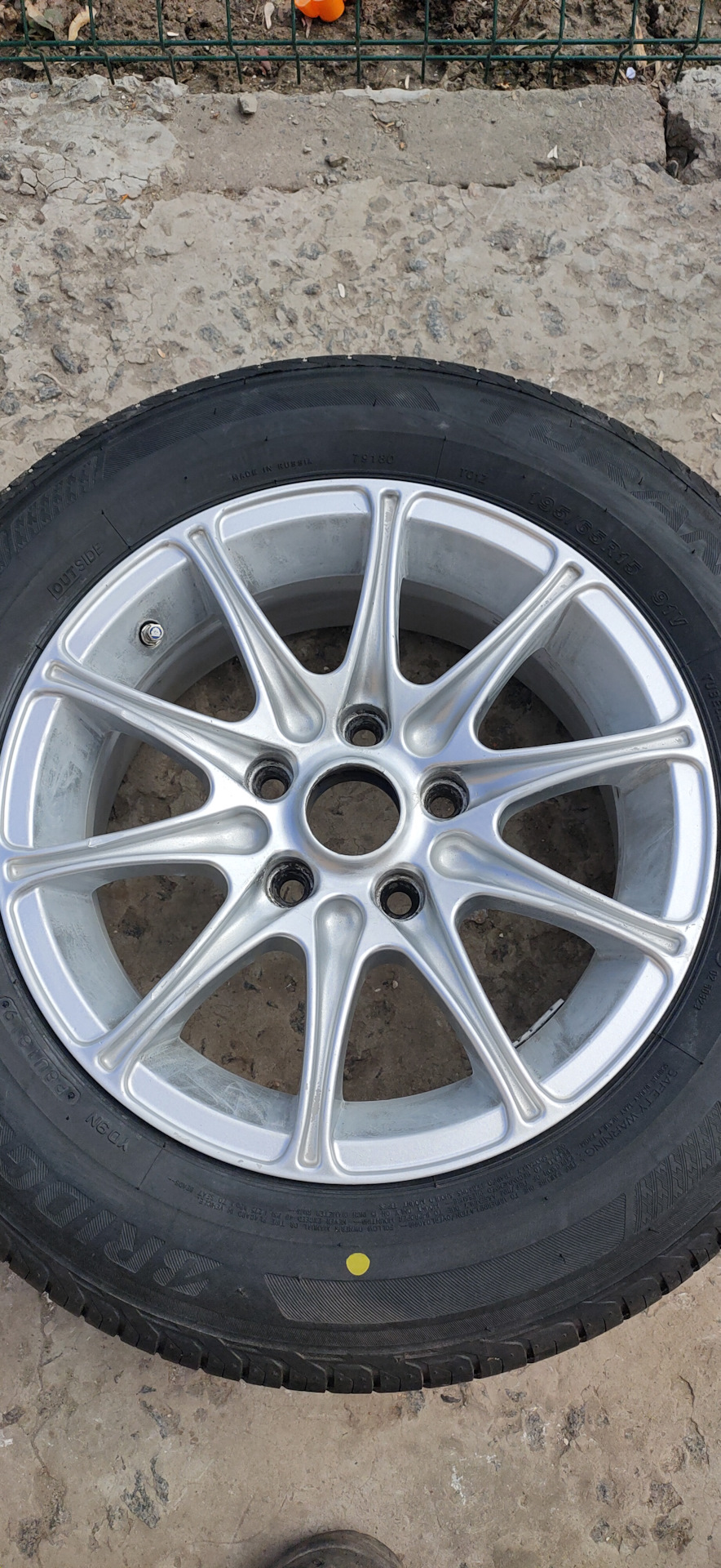 Перефарбування дисків Passat b5+ 3