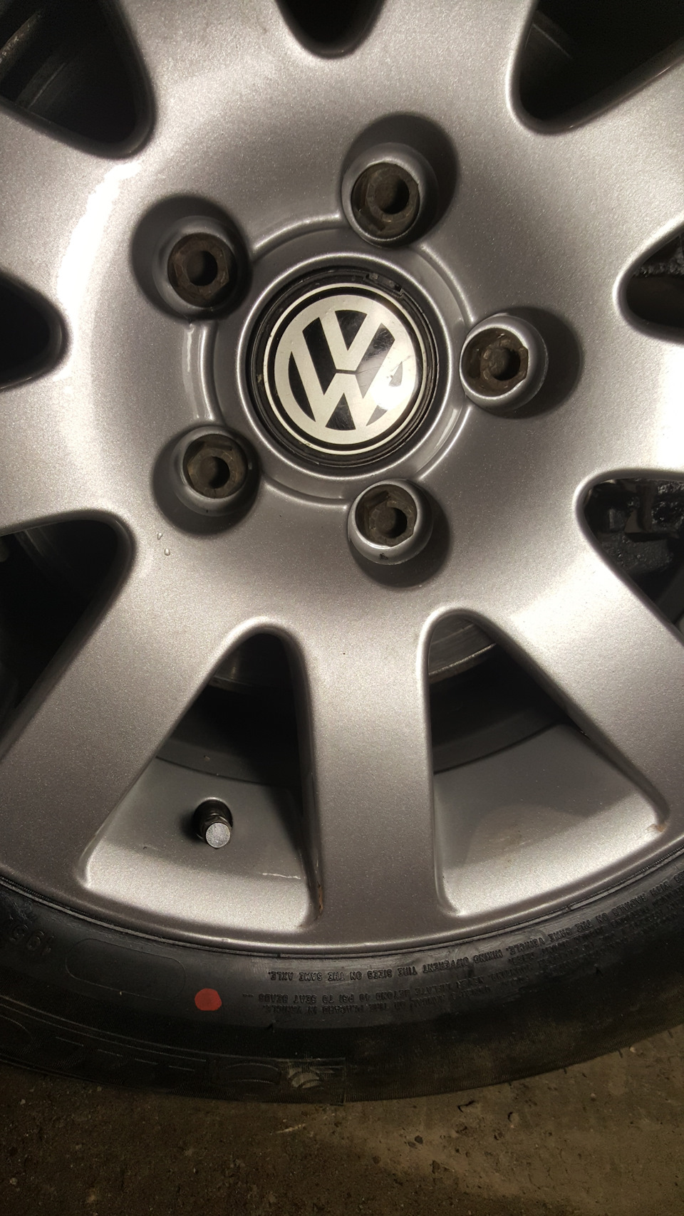 Перевзуття на літо + ковпачки vw 5