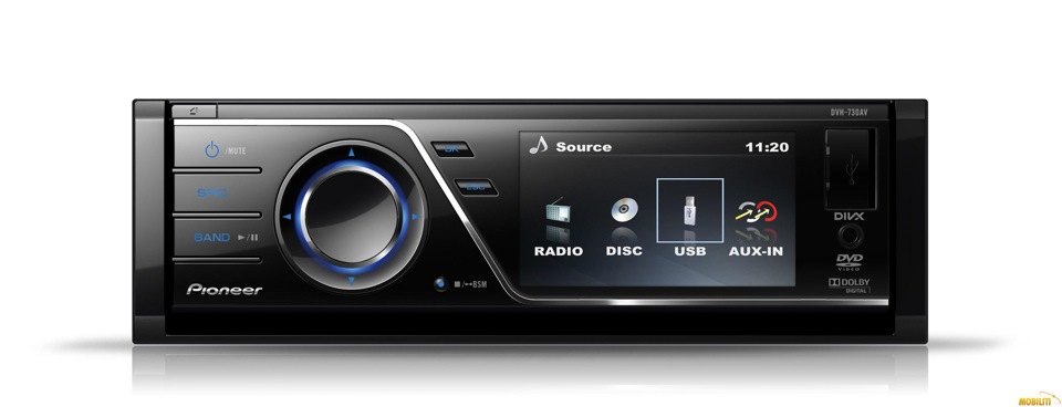 Нова магнітола Pioneer DVH-730AV 2