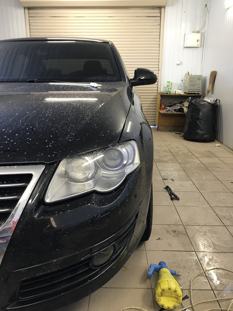 Чорні поворотники Passat b6 3