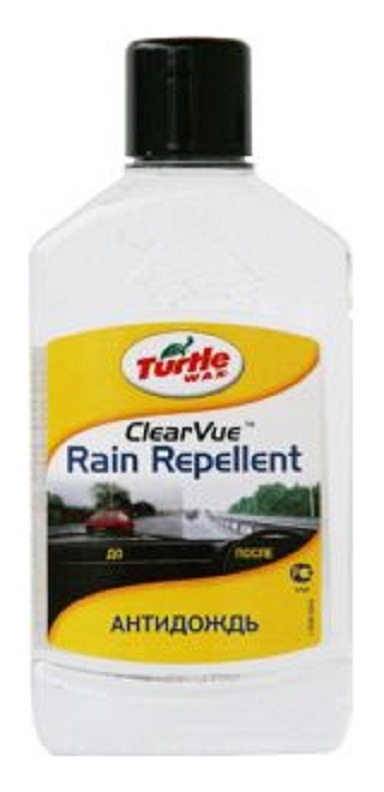 Обробка скла засобом антидощ Turtle Wax 1