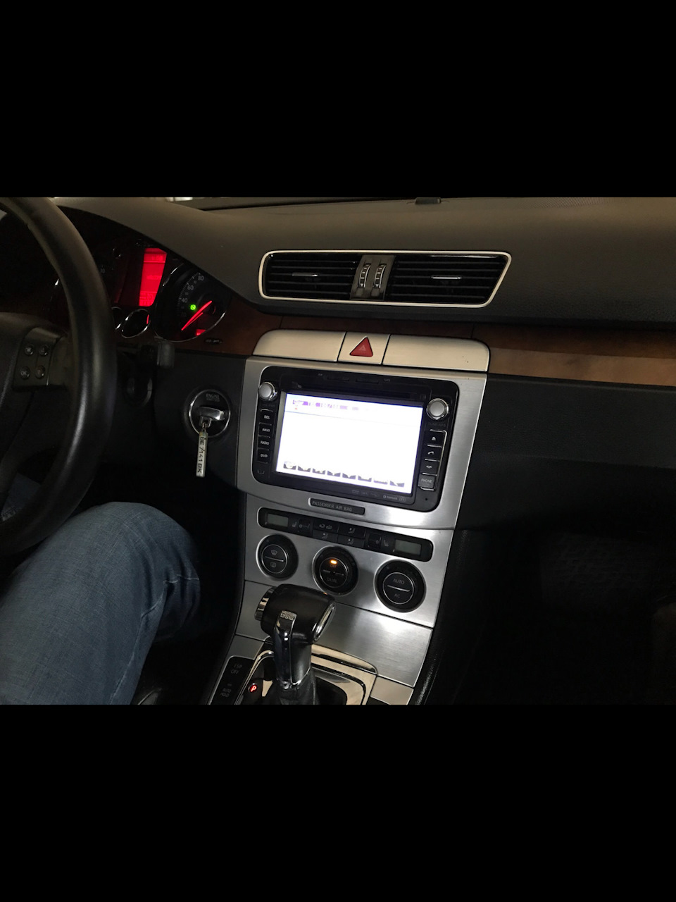Повітряники з підсвічуванням passat b6 китай під b7 3