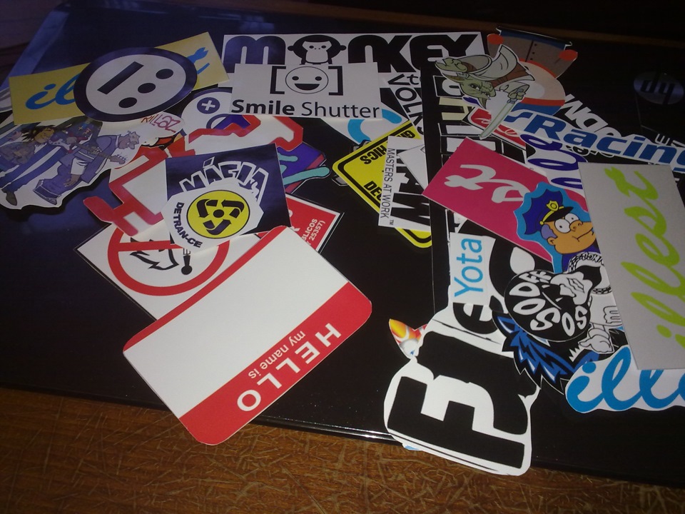 StickerBOMB'ing 2