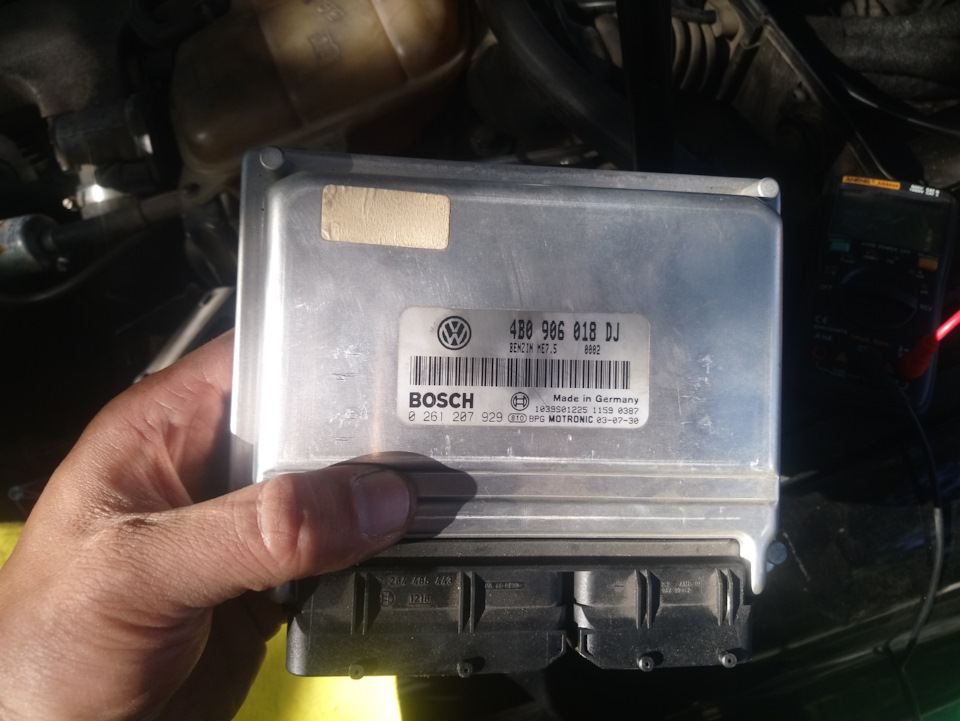 Заміна блоку ебу passat B5 1.8Т AWT 1