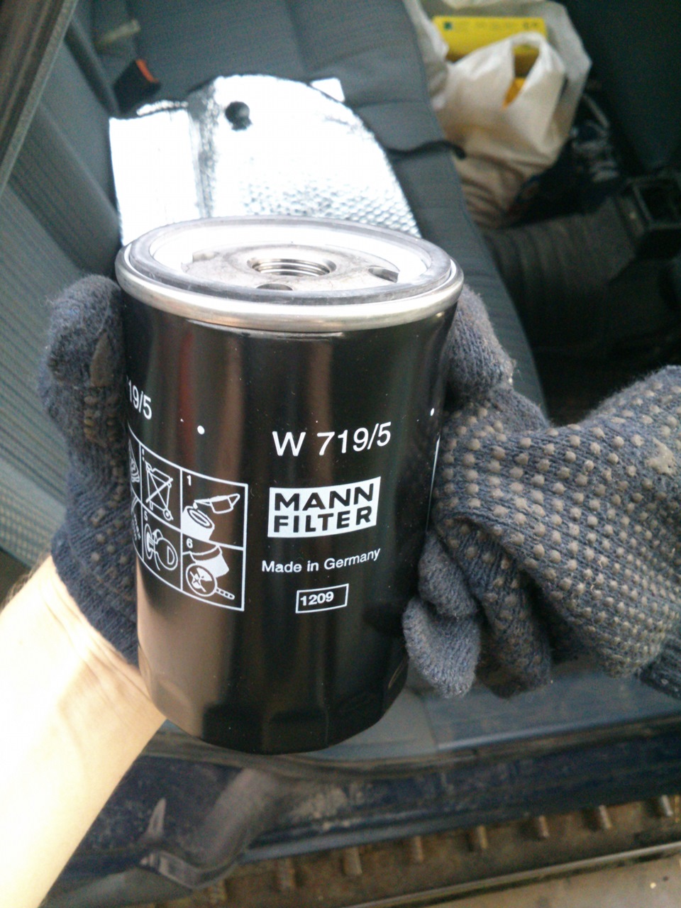 Олія, масляний фільтр, повітряний фільтр 1