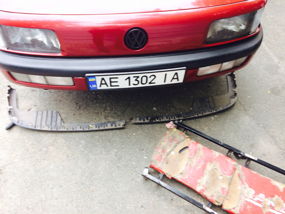 Губа, спліттер від Renault Laguna 2