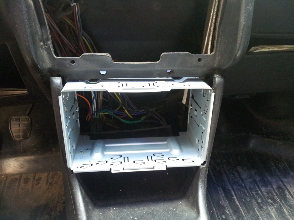Установка 2din магнітоли в vw b3 3