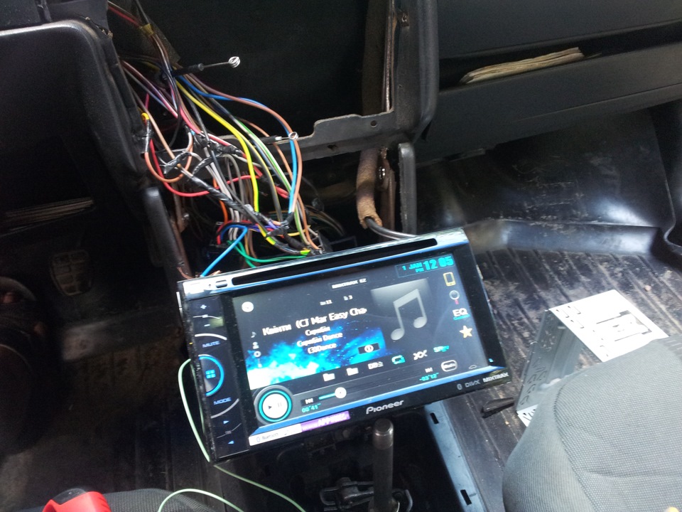 Установка 2din магнітоли в vw b3 2